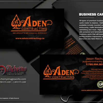 Aden Business Card Design