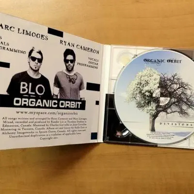 Organic Orbit Divisions CD Cover Art