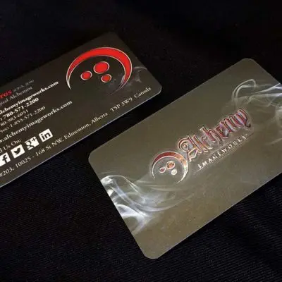 Alchemy Imageworks Business Card Design