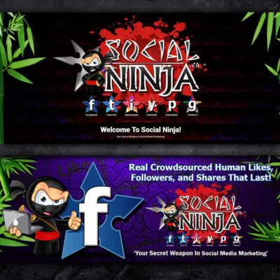 Social Ninja Online Advertising Design