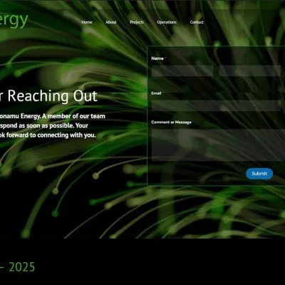 sonamu-energy-04-min Modern Sonamu Energy webpage featuring branded graphics, structured layouts, and professional UI design by Alchemy Imageworks.