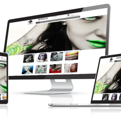 Christian Chapman Art Website Design
