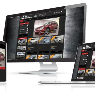 JDM Connection Responsive Website Design
