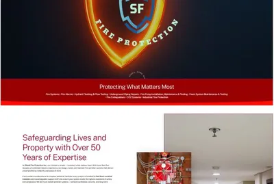 Shield Fire Protection, Web Design and Hosting by Alchemy Imageworks