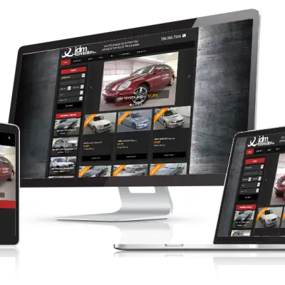 JDM Connection Responsive Website Design