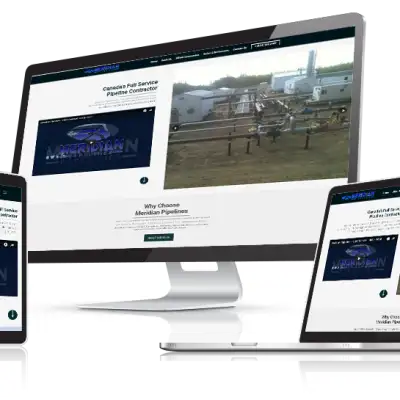 Meridian Pipelines Website Development