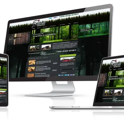 M&M Logging Website Design