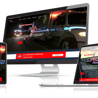 Rapid Response Industrial Group Web Design